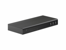 goobay HDMI switch box 4 to 1 (4K @ 60Hz), s audio výstupem, HDMI switch