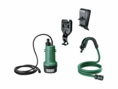 Bosch GardenPump 18V-2000, nástavec pro 2 dešťové sudy, ponorné / tlakové čerpadlo
