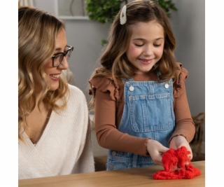 Spin Master Kinetic Sand - sáček červený, hrací písek