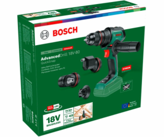 Aku vrtací šroubovák Bosch AdvancedDrill 18V-80 QuickSnap...