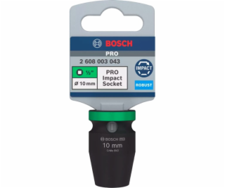 Bosch  PRO Impact nástrčný klíč 10mm, 1/2  