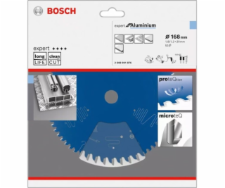 Pilový kotouč Bosch Expert na hliník, O 168mm, 52T
