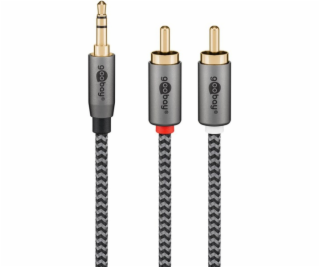 audio adaptérový kabel goobay Plus AUX 3,5mm jack > stere...