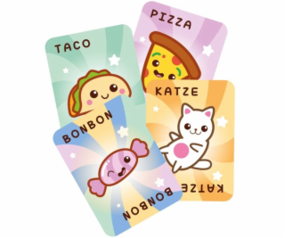 Asmodee Taco Cat Pizza Junior, karetní hra