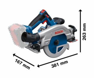 Aku okružní pila Bosch GKS 18V-57-2 GX Professional solo,...