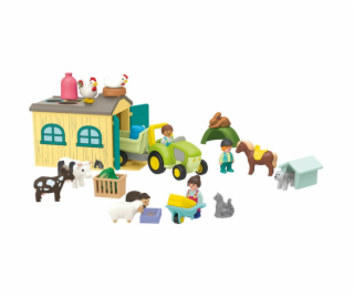 PLAYMOBIL 71656 Junior: Farmářské dobrodružství s traktor...