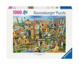 Památky Ravensburger Puzzle po celém světě