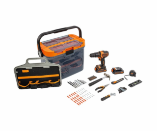 Aku příklepová vrtačka BLACK+DECKER BCKSB04, 18 voltů