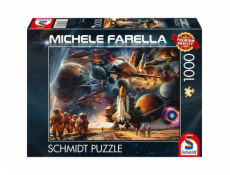 Schmidt Spiele Michele Farella: Fascinace vesmírných cest - cestování do vzdálených galaxií, hádanka