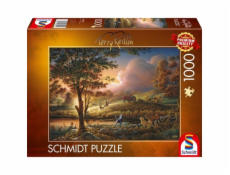 Schmidt Spiele Terry Redlin: Sluneční zlato nad zralými poli, puzzle