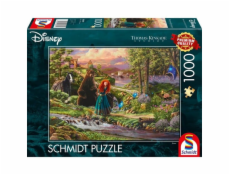 Schmidt Spiele Thomas Kinkade Studios: Kolekce Disney Dreams - Brave, Merida Legend of the Highlands, Puzzle