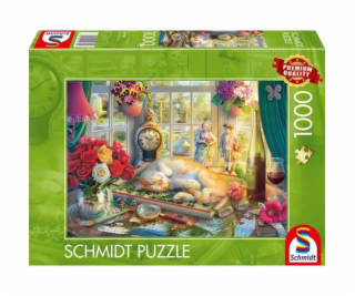 Schmidt hry puzzle čas s kočkou