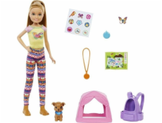 Barbie “It takes two! Camping” Spielset mit Stacie Puppe und Hündchen