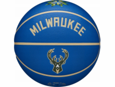 Wilson  NBA Team City Collector Milwaukee Bucks Ball WZ4016417ID Blue 7