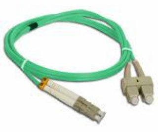 Propojovací kabel MM OM3 LC-SC duplex 50/125 1,0m ALANTEC