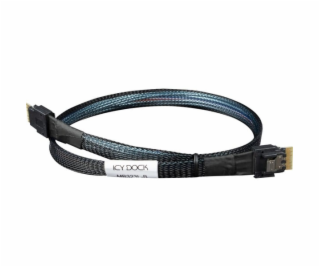Icy Dock Cable SlimSAS x8 SFF-8654 > 2x SlimSAS x4 SFF-8654