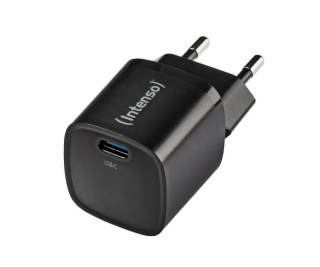 Intenso Power Adapter W30C2 GaN Schwarz 1x USB-C 30W