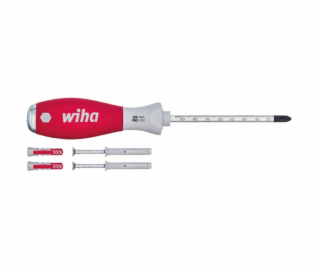 Sada děrovačů hmoždinek Wiha SoftFinish, šroubovák