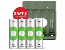 GP ReCyko 4-Port USB Ladegerät B441 inkl. 4xAA 2100mH Akkus