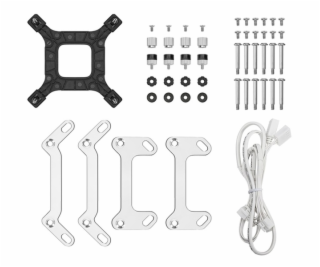 DeepCool LT360 WH ARGB, vodní chlazení