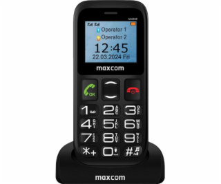 MAXCOM MM426 SE, Telefón pre seniorov, čierny
