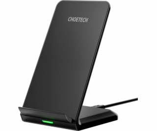 Choetech 10W inductive wireless charger with stand (black)