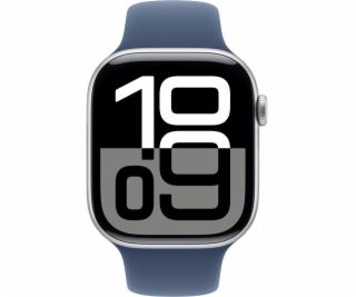 Chytré hodinky Apple Watch 10 GPS 46mm M/L, stříbrné