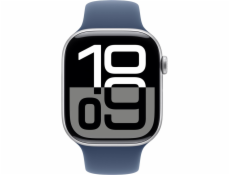 Chytré hodinky Apple Watch 10 GPS 46mm M/L, stříbrné