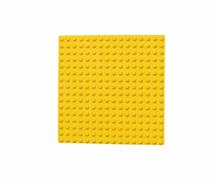 L-W Toys Podložka na stavění JUNIOR 16x16 bodů žlutá