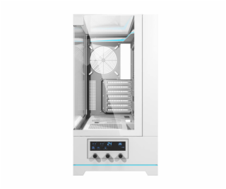 Počítačová skříň Darkflash DY450 bez ventilátorů (bílá)