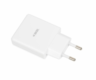 iBOX C-43 Slim GaN PD30W síťová nabíječka, bílá