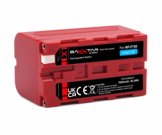 Baxxtar Battery NP-F750 7000mAh
