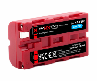 Baxxtar Battery NP-F550 3500mAh