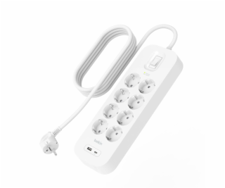 Belkin Steckdosenleiste 8-fach + USB-A+C,900J,18W,2m SRB0...