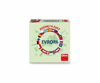 Dino Cestovní hra Poznej vlajky - Evropa