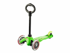 Mikro tříkolová koloběžka/jízdní kolo Mini 3v1 Deluxe Green