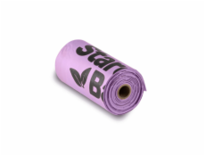 STARCHBAG BIO sáčky na exkrementy kompostovatelné lila – 8x15 ks