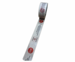 BSTech potištěná lepicí páska 48 mm x 100 m „Bezpečnostní...