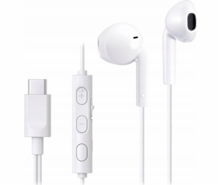 JVC HA-FR17UC Kabelová sluchátka do uší USB typu C, bílá