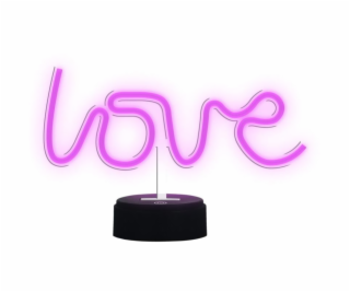 MANTA LOVE II, LED Neon plexi dekorácia