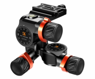 3-way Tripod Head K&F Concept KF31.047