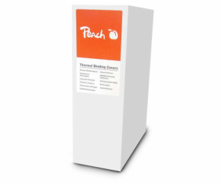 PEACH Thermal Binding Covers A4 12mm, white 80ks