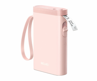 Nelko P21 thermal label printer (pink)