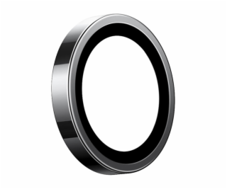 Sklíčko na fotoaparát Lensguard pro iPhone 16 Pro (černé)