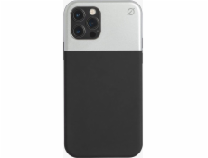 Atom Studios STUDIOS POUZDRO DĚLENÉ SILIKONOVÉ MAGSAFE IPHONE 12 / 12 PRO BLACK CARBON