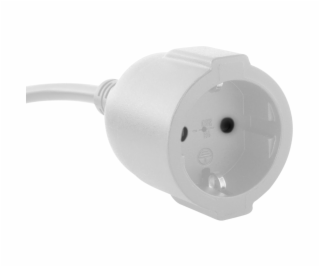REV Schutzkontaktverlängerungs- Kabel 3m mit USB,weiß 001...
