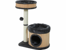 Zolux  BAMBOO škrabadlo pro kočky, 2 barvy, šedé 76 cm