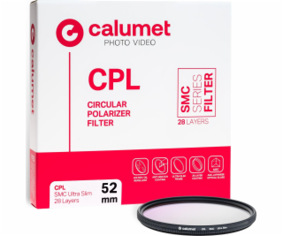 Calumet filtr Calumet CPL SMC filtr 52 mm Ultra Slim 28 v...