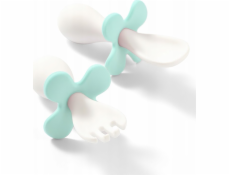 Ergonomický příbor pro děti Baby Ono bílozelený