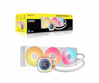 Corsair iCUE LINK TITAN 360 RX LCD Procesor Vzduchový chl...